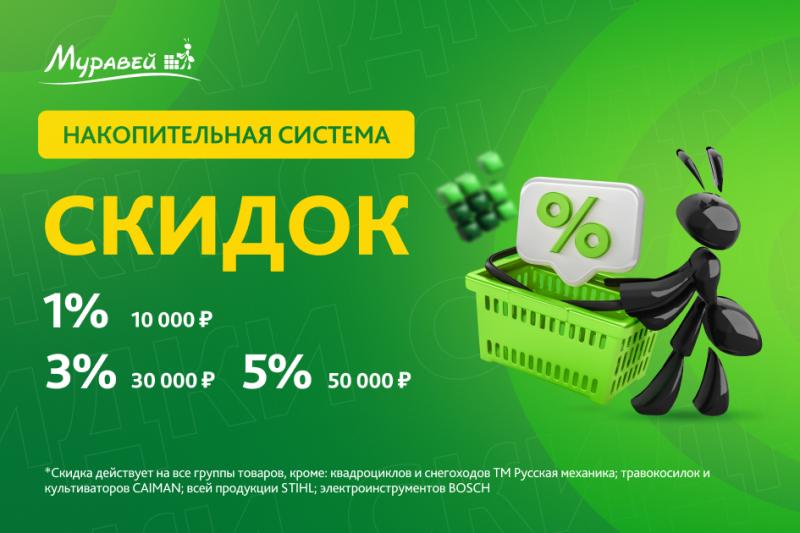 Накопительная система скидок