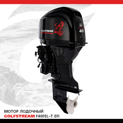 Мотор лодочный GOLFSTREAM F40FEL-T-EFI