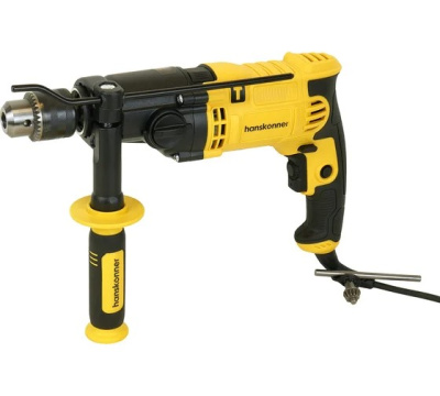 Дрель Hanskonner ударная 1000Вт, 0-1100/3000 оборотов HID21100DS 4603010118343 